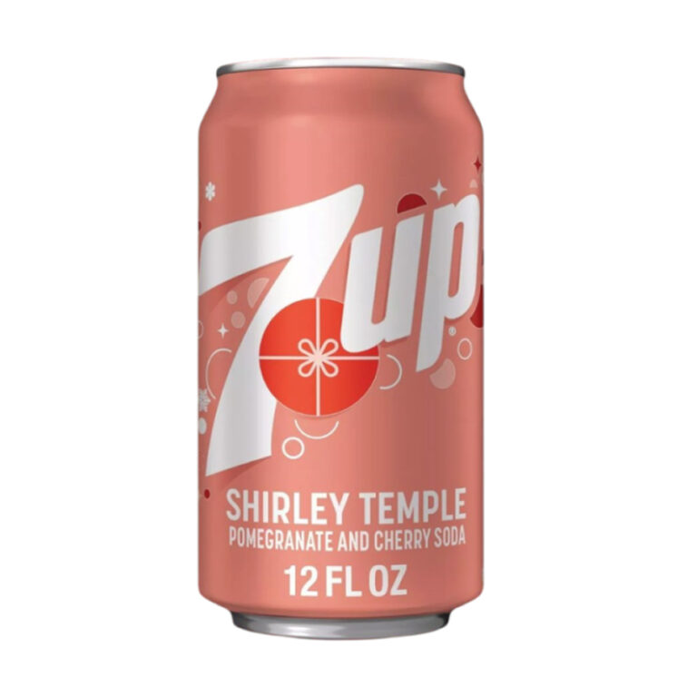 7UP Shirley Temple (Pomegranate and Cherry Soda) –  355ml x 12 Cans