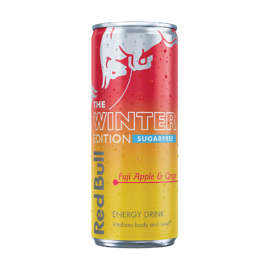 Red Bull Fuji Apple & Ginger Sugarfree (The Winter Edition) 250ml x 24 Cans