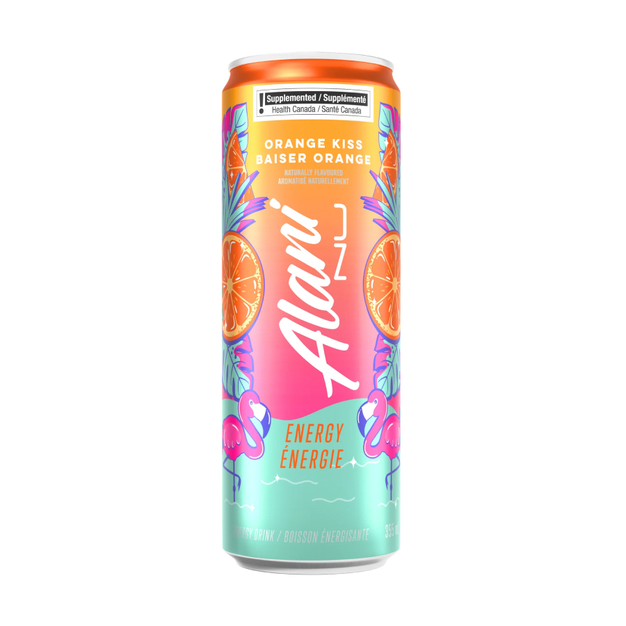 Alani Orange Kiss Energy Drink – 355ml X 12 Cans