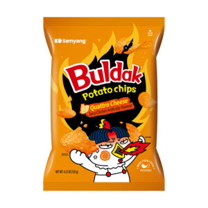 Buldak potato Chips Quattro Cheese
