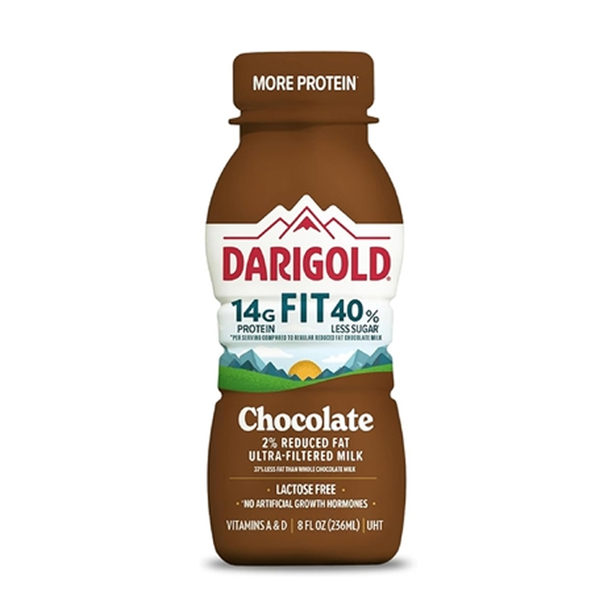 Darigold Chocolate Milk (14gm Protein) –  236ml x 18 Bottles
