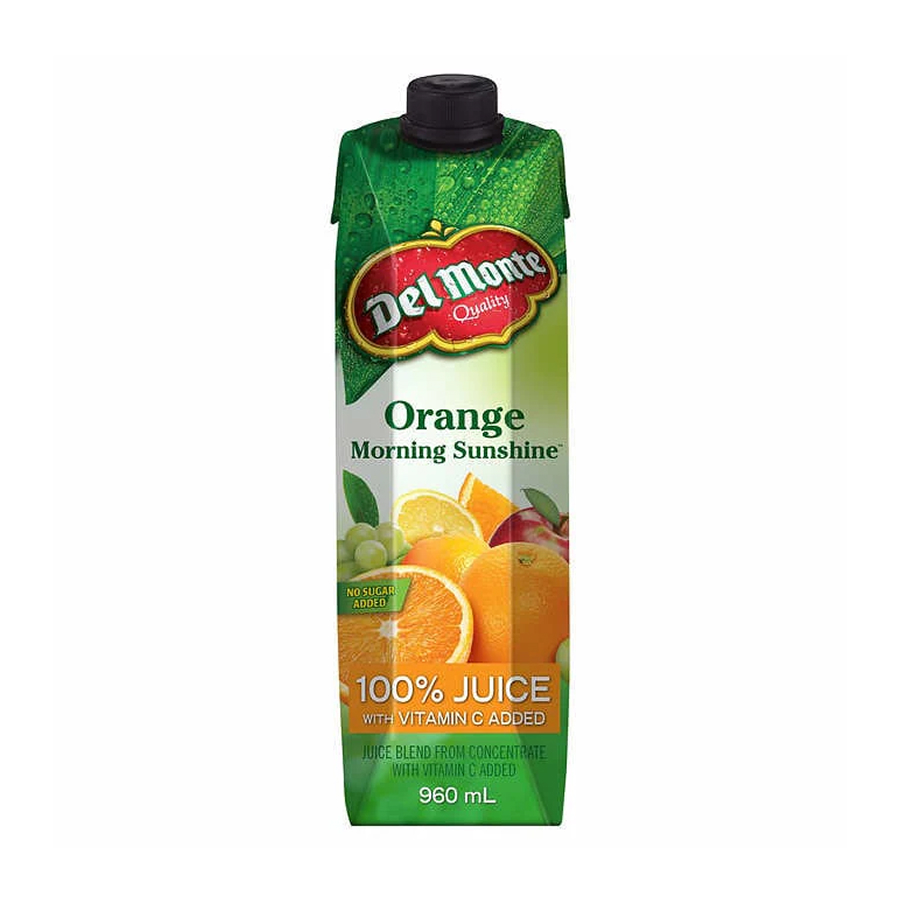 Del Monte Orange Juice – 960ml X 6ct