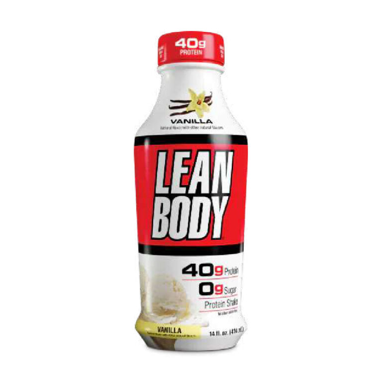 Lean Body Vanilla – 14 oz X 12 Bottles (Buy 5 Cases Get 1 Case Free)