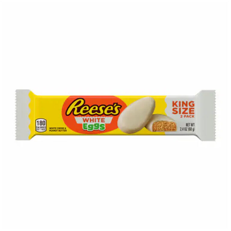 Reese’s White Eggs King Size 2.4 oz 24 ct