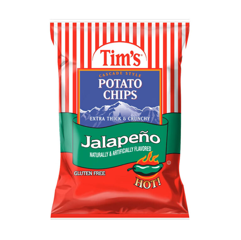 Tim’s Potato Chips Jalapeno – Single Pack – 4.75 Oz
