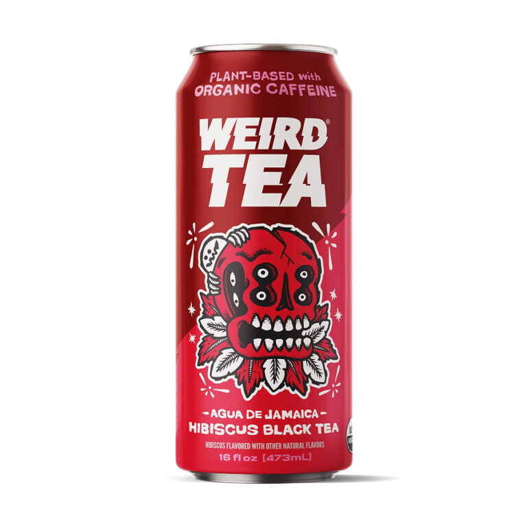 Weird Tea Agua De Jamaica (Hibiscus Black Tea) – 473ml X 12 Cans (Buy 6 Cases Get 1 Case Free)