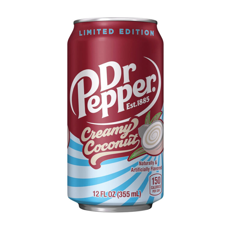 Dr pepper Creamy Coconut Soda 355ml X 12 Cans