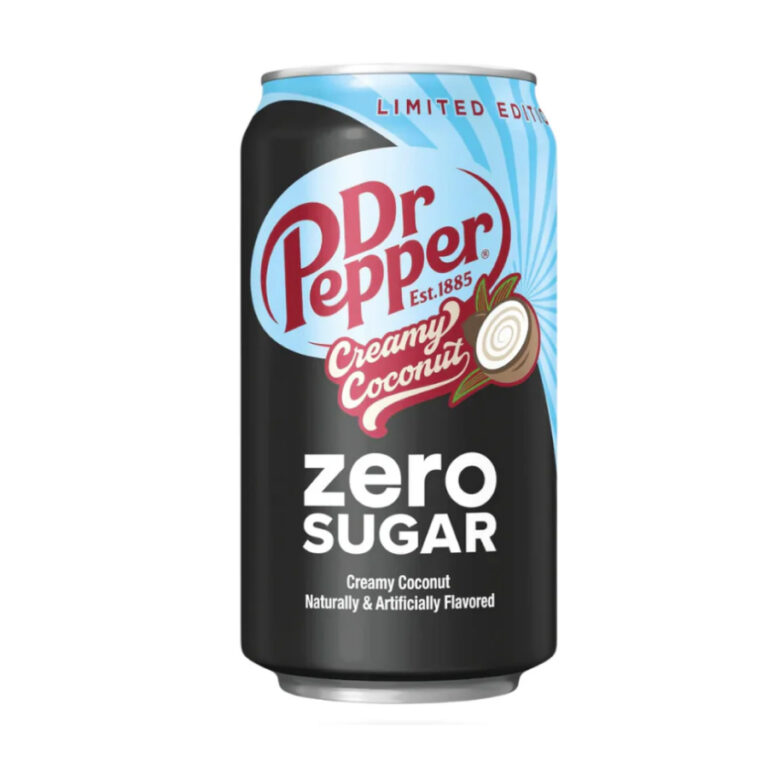 Dr pepper Creamy Coconut Zero Sugar Soda 355ml X 12 Cans