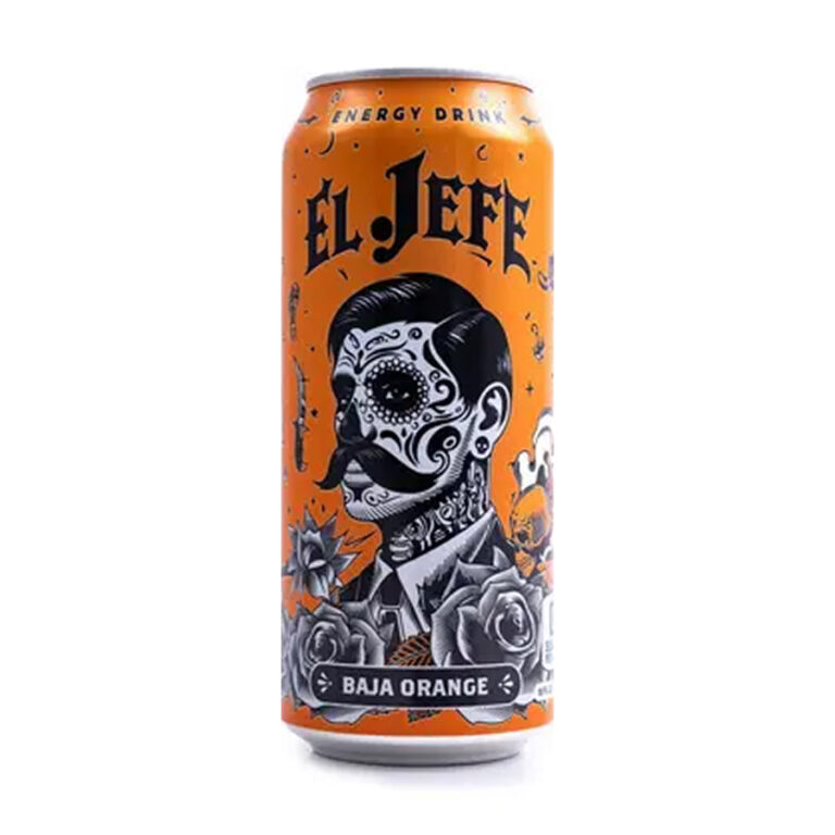 El Jefe Baja Orange Energy Drink – 16oz X 12ct
