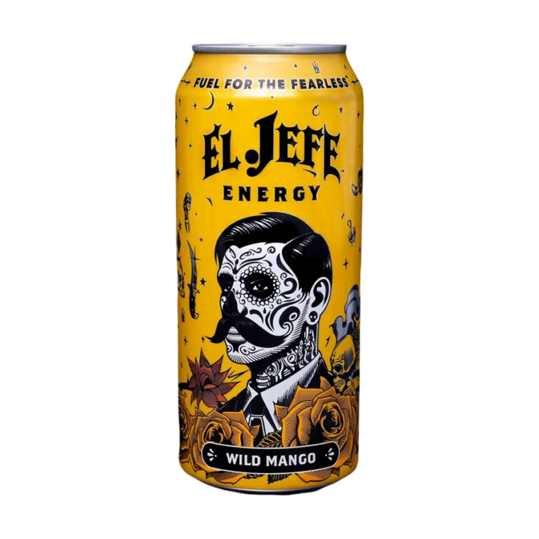 El Jefe Wild Mango Energy Drink – 16oz X 12ct