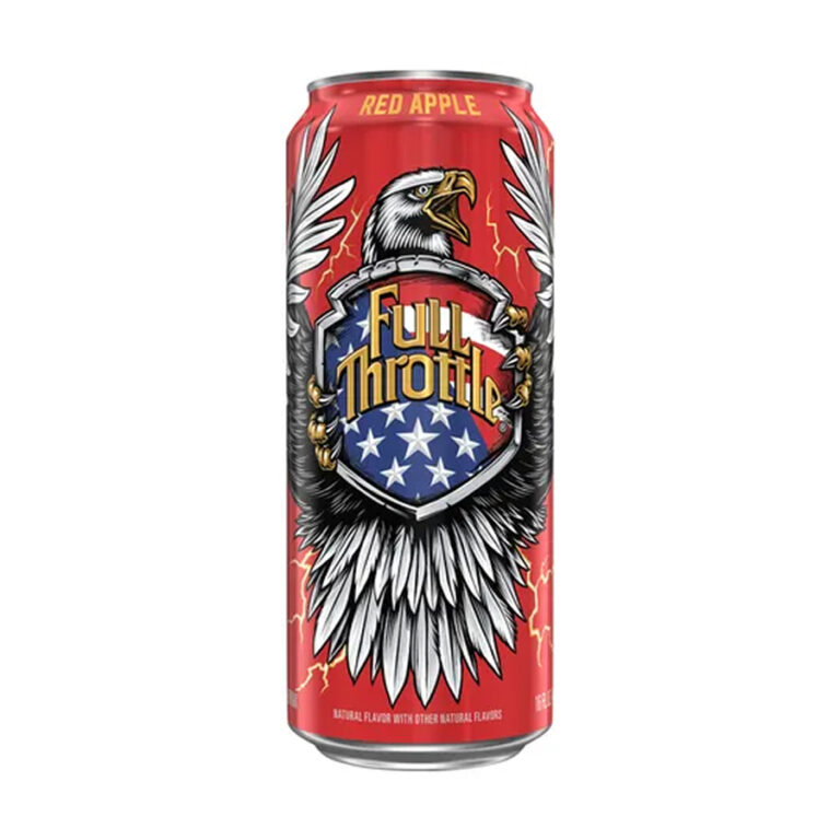 Full Throttle Red Apple Can – 16 Oz X 24 Pack
