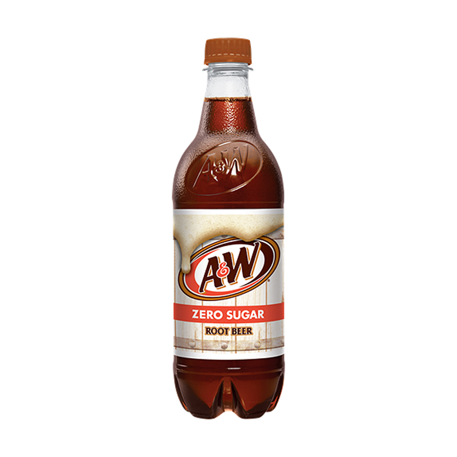 A&W Root Beer Zero Sugar – 500ml X 24ct