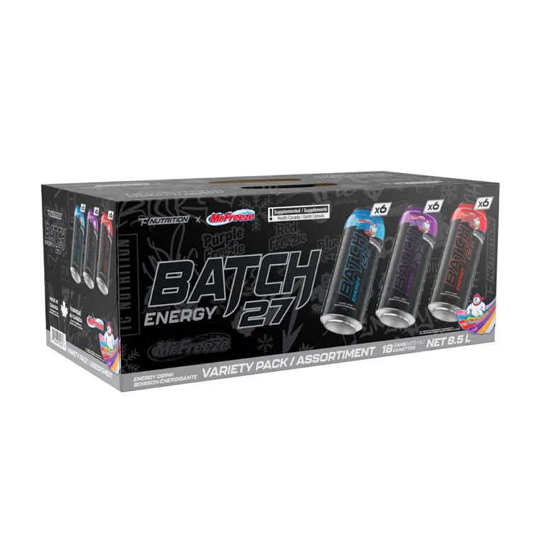 Batch 27 Energy Variety Pack (Blue, Purple, Red) – 443ml X 18 Cans