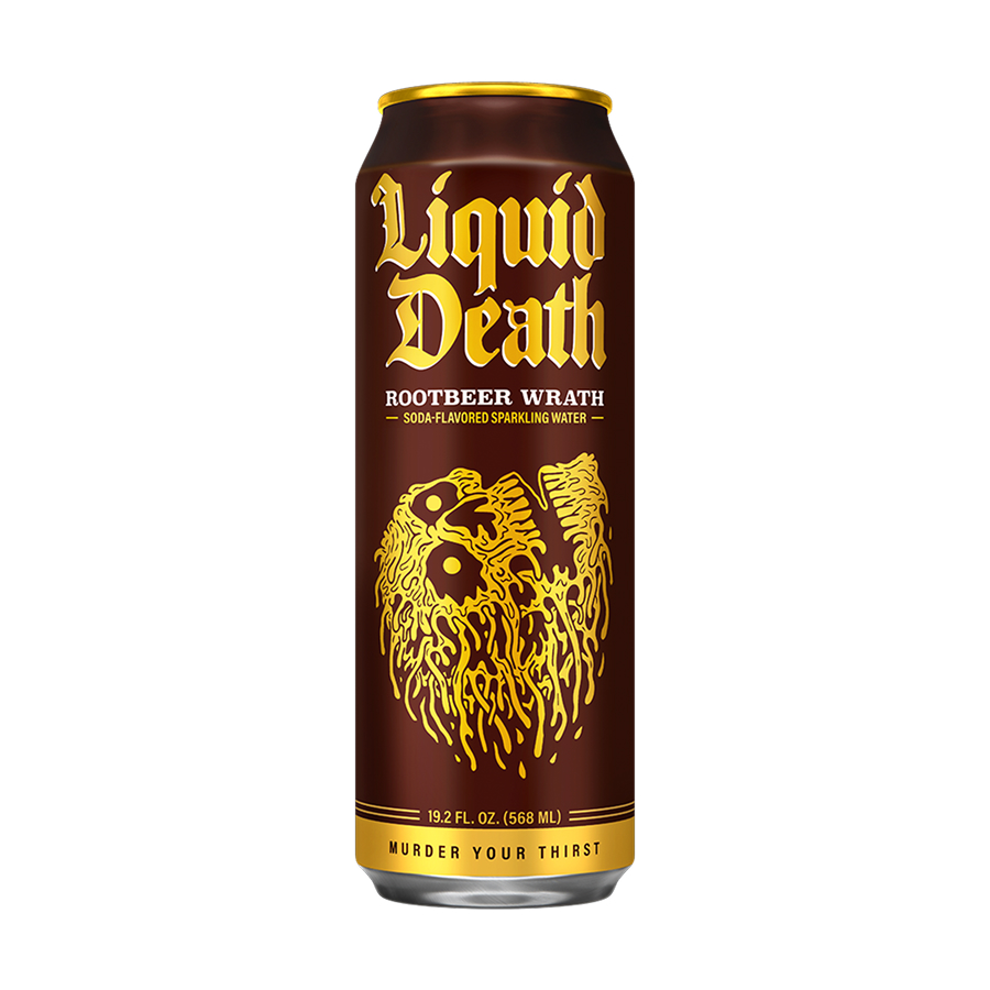 Liquid Death Rootbeer Wrath 19.8oz – 12 Pack