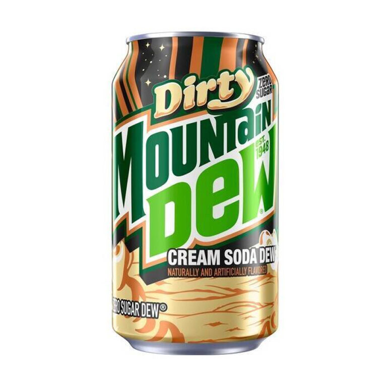 Mountain Dew Dirty Zero Sugar Cream Soda 355ml X 12 Cans