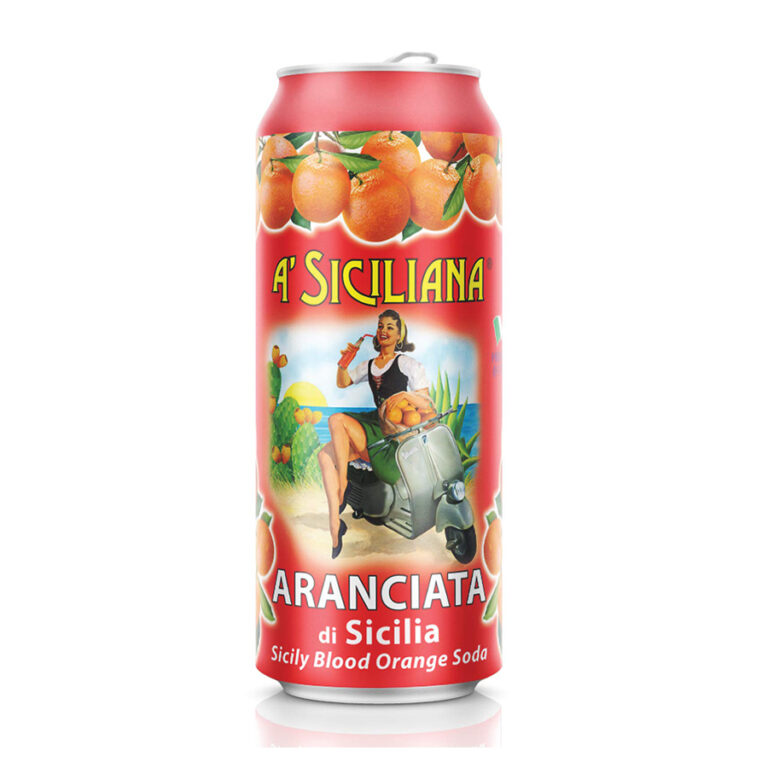 A’Siciliana Aranciata di Sicilia – 330ml X 16 Cans
