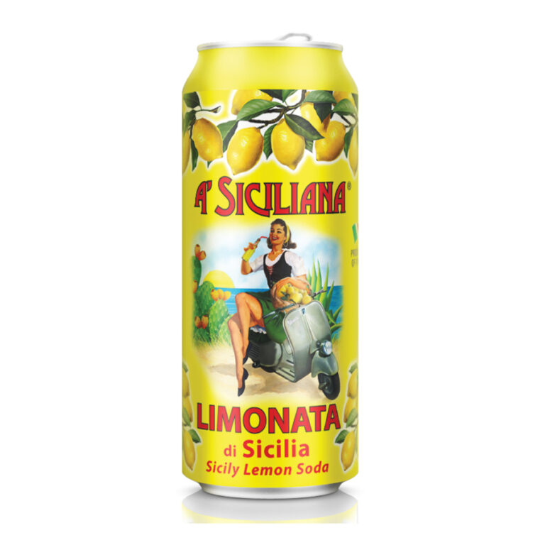 A’Siciliana Limonata di Sicilia – 330ml X 16 Cans