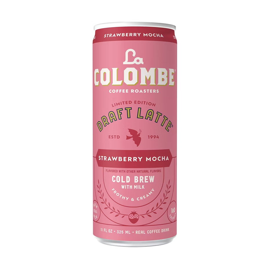 La Colombe Strawberry Mocha Cold Brew – 325ml X 12 Cans