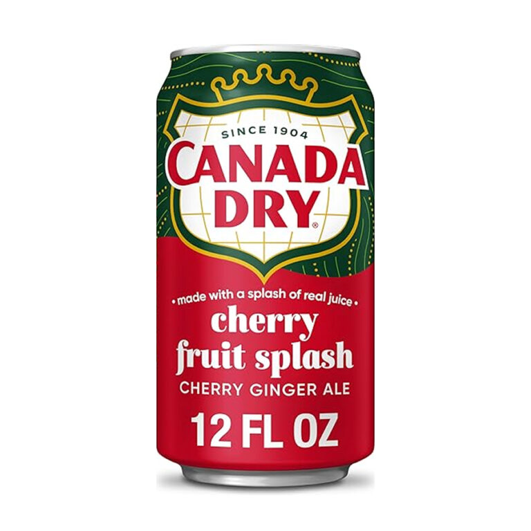 Canada Dry Cherry Fruit Splash 355ml x 12 Cans