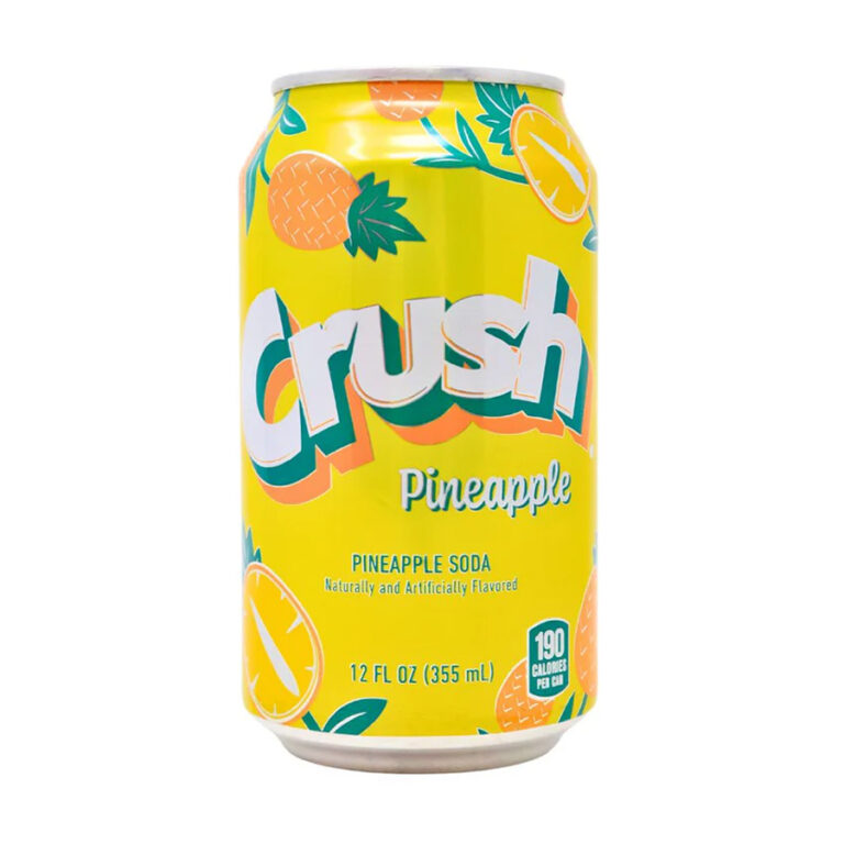 Crush Pineapple Soda – 355ml X 12 Cans
