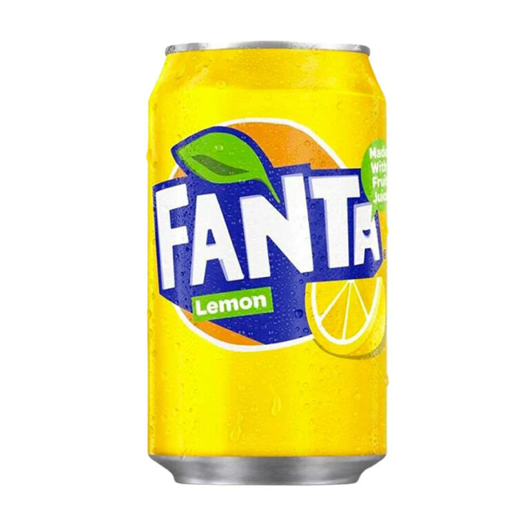 Fanta Lemon Soda – 330ml x 24 Cans