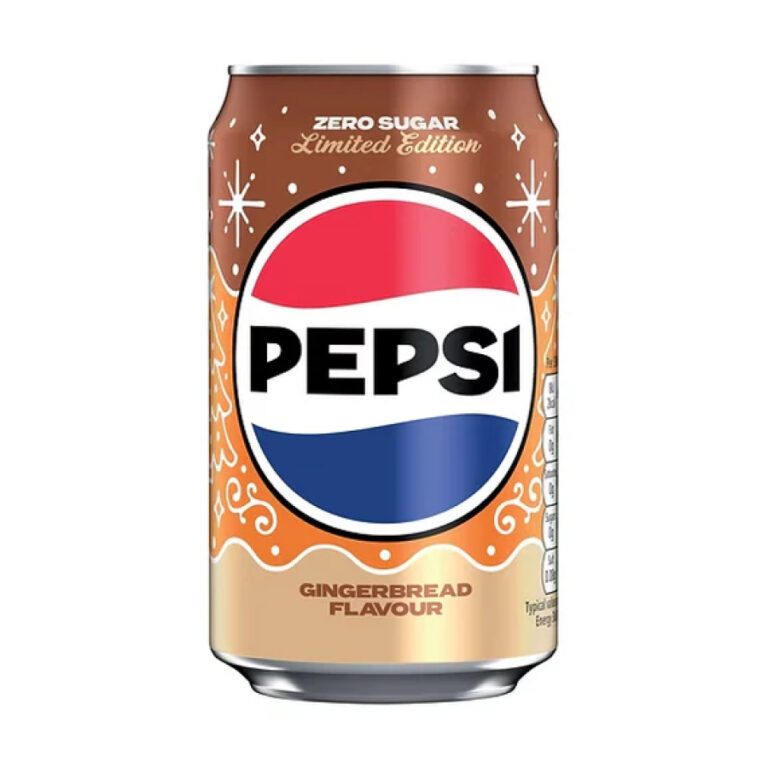Pepsi Gingerbread Zero Sugar (Limited Edition) – 330ml x 24 Cans